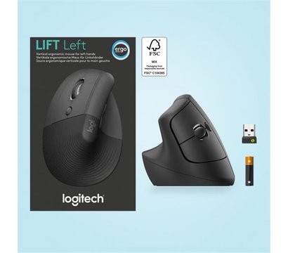 Изображение 6 Мышь Logitech Lift Vertical Ergonomic USB Graphite - 910-006474