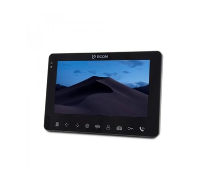 Изображение 9 Комплект видеодомофона Bcom BD-780M Kit Black, Цвет (домофон + панель): черный + черный