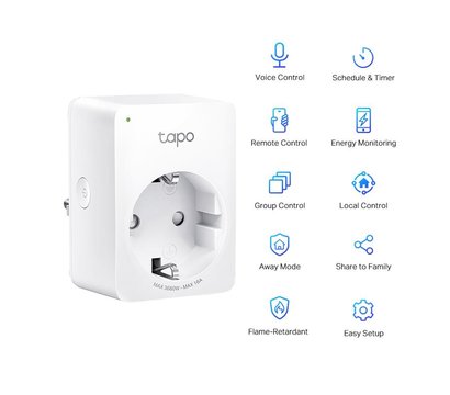 Изображение 2 Умная розетка TP-Link Tapo P110 белый цвет