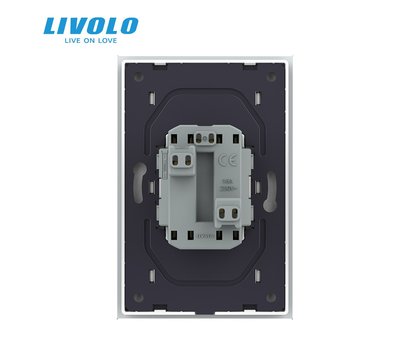 Изображение 4 Розетка Livolo VL-C7CTF16A.TF16A-WP White glass