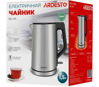 Изображение 5 Электрочайник Ardesto EKL-X51