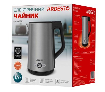 Изображение 5 Электрочайник Ardesto EKL-X52E