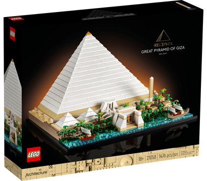 Зображення 12 Конструктор Lego Architecture Пирамида Хеопса, 21058