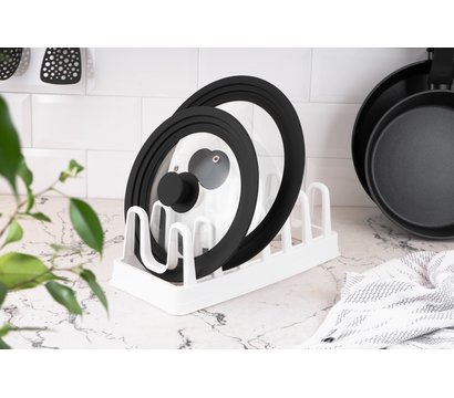 Изображение 3 Подставка для крышек Ardesto 35*15.2*11.7, White - AR4035L