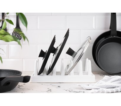 Изображение 4 Подставка для крышек Ardesto 35*15.2*11.7, White - AR4035L