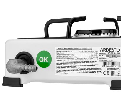 Изображение 6 Настольная плита Ardesto GTC-NS1011W