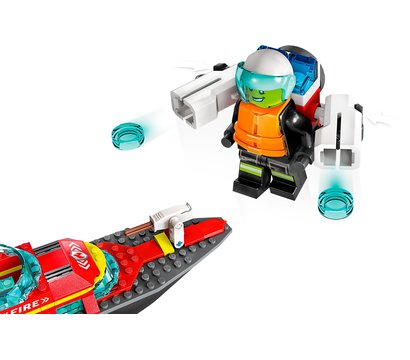 Зображення 8 Конструктор Lego City Лодка пожарной бригады, 60373