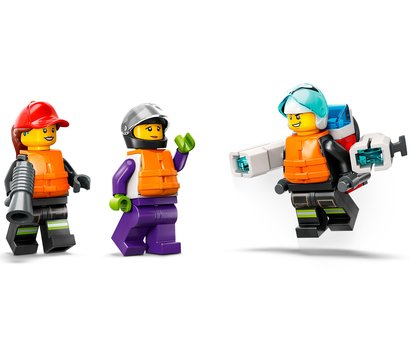 Зображення 9 Конструктор Lego City Лодка пожарной бригады, 60373