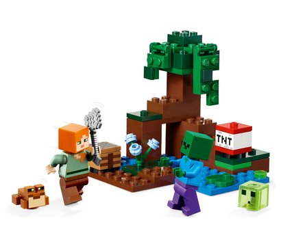 Изображение 4 Конструктор Lego Minecraft Приключения на болоте, 21240