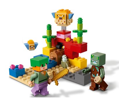 Зображення 5 Конструктор Lego Minecraft Коралловый риф, 21164