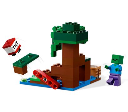 Изображение 6 Конструктор Lego Minecraft Приключения на болоте, 21240