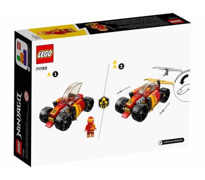 Зображення 6 Конструктор Lego Ninjago Гоночный автомобиль ниндзя Кая EVO, 71780