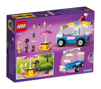 Зображення 8 Конструктор Lego Friends Фургон с мороженым, 41715