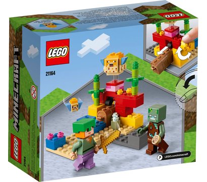 Зображення 8 Конструктор Lego Minecraft Коралловый риф, 21164