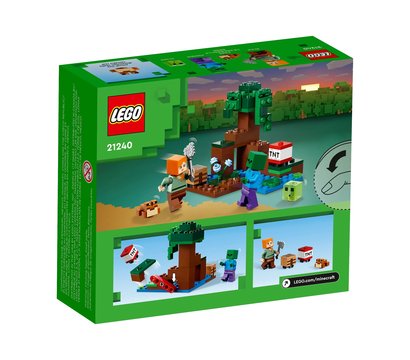 Изображение 8 Конструктор Lego Minecraft Приключения на болоте, 21240