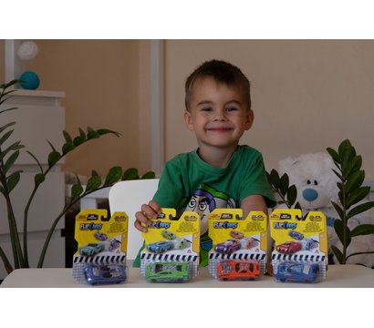 Зображення 2 Іграшкова техніка Flip Cars 2 в 1 - EU463875B-05