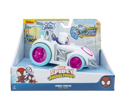 Изображение 8 Игрушечная техника Spidey Pull Back Vehicle Ghost Spider Призрак-паук - SNF0016