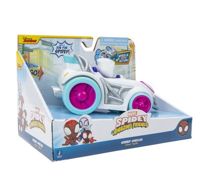 Изображение 9 Игрушечная техника Spidey Pull Back Vehicle Ghost Spider Призрак-паук - SNF0016