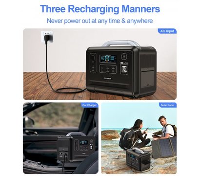 Зображення 4 Портативна електростанція Choetech BS005-EU-BK