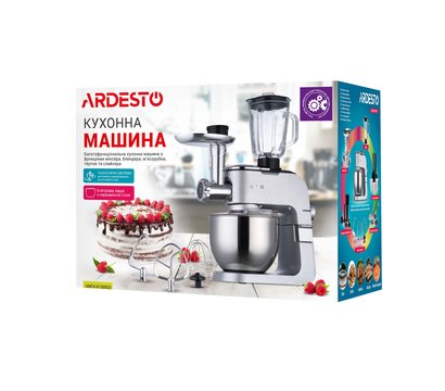 Изображение 60 Кухонний комбайн Ardesto KMCH-K1500SS