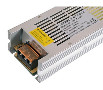 Зображення 4 Блок живлення для камер МТК 240W-IP20 long 12V металевий