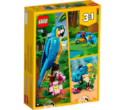 Зображення 11 Конструктор Lego Creator Экзотический попугай, 31136