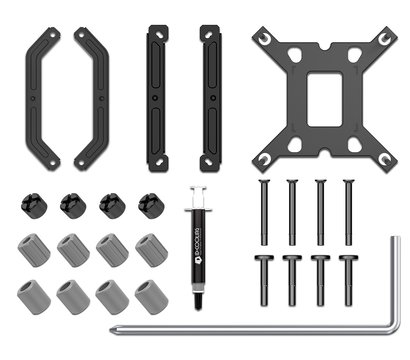 Изображение 7 Охлаждение  ID-Cooling IS-55 Black