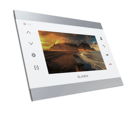 Изображение 2 Домофон Slinex SL-07N Cloud Silver/White на 7 дюймов, Цвет корпуса: белый + серебристый