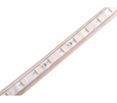 Зображення 2 LED стрічка Ledua 5050-60led-10mm-220V, IP68, Yellow під 220В