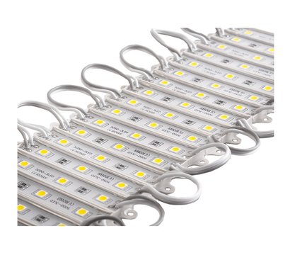 Зображення 2 Світлодіодний модуль Ledua 5050-3smd 24V IP65 White на 0.72 Вт