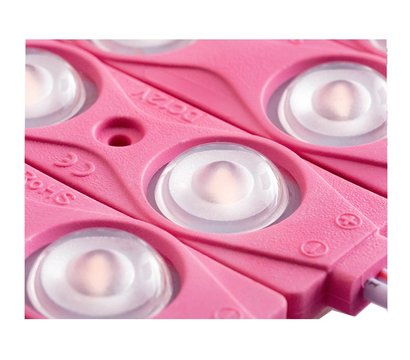 Изображение 4 Светодиодный модуль Ledua 2835-3smd 12V IP65 1,5W Pink на 1.5 Вт