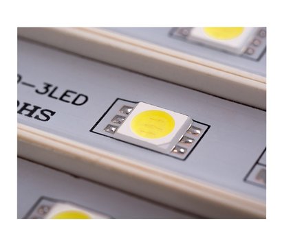 Зображення 4 Світлодіодний модуль Ledua 5050-3smd 24V IP65 White на 0.72 Вт