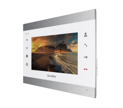 Изображение 5 Домофон Slinex SL-07N Cloud Silver/White на 7 дюймов, Цвет корпуса: белый + серебристый