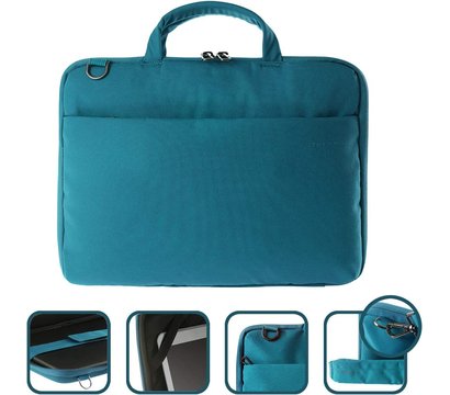 Зображення 9 Сумка для ноутбука Tucano Darkolor 13"/14" Blue - BDA1314-Z