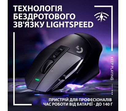 Изображение 3 Мышь Logitech G502 X Lightspeed Black - 910-006180