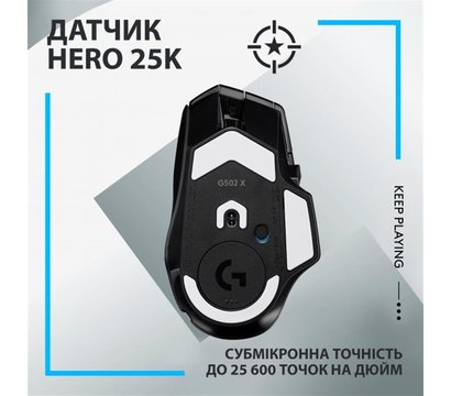 Изображение 4 Мышь Logitech G502 X Lightspeed Black - 910-006180