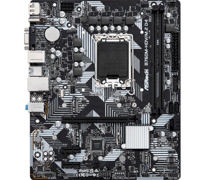 Зображення 5 Материнська плата AsRock B760M-HDV/M.2 D4 (s1700, Intel B760, 1xPCIe 4.0 x16)