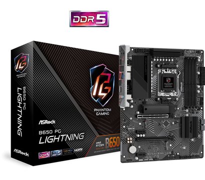 Зображення 6 Материнська плата AsRock B650 PG Lightning (sAM5, AMD B650, 1xPCIe 4.0 x16)
