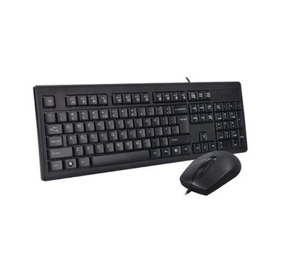 Зображення 2 Комплект мишка + клавіатура A4Tech KR-8372S Black