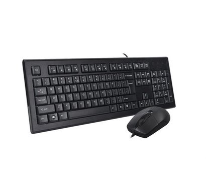 Зображення 2 Комплект мишка + клавіатура A4Tech KR-8572S Black