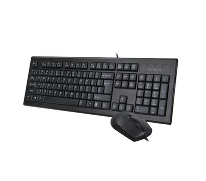 Зображення 3 Комплект мишка + клавіатура A4Tech KR-8572S Black