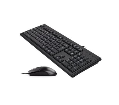 Зображення 4 Комплект мишка + клавіатура A4Tech KR-8372S Black
