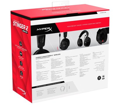 Зображення 10 Навушники HyperX Cloud Stinger 2 USB/WL Black - 676A2AA