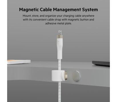 Изображение 15 Кабель Belkin USB-A - Lightning, 1m, white - CAA010BT1MWH
