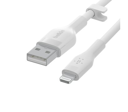 Зображення 18 Кабель Belkin USB-A - Lightning, 1m, white - CAA008BT1MWH