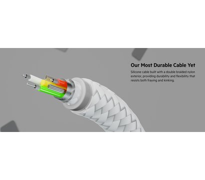 Изображение 19 Кабель Belkin USB-A - Lightning, 1m, white - CAA010BT1MWH