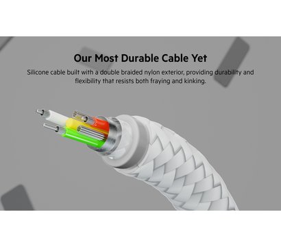 Изображение 20 Кабель Belkin USB-A - Lightning, 1m, white - CAA010BT1MWH