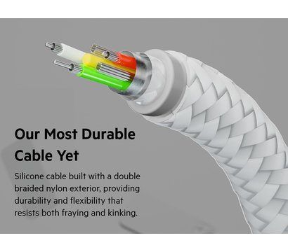 Изображение 21 Кабель Belkin USB-A - Lightning, 1m, white - CAA010BT1MWH