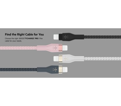 Изображение 26 Кабель Belkin USB-A - Lightning, 1m, white - CAA010BT1MWH