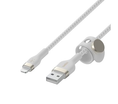 Изображение 30 Кабель Belkin USB-A - Lightning, 1m, white - CAA010BT1MWH